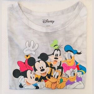 Disney Mickey Mouse Sensational / Fab Six Cropped T-shirt